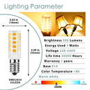 Warm white g9 led corn bulb kitchen chandelier light by Decorbites