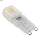 Warm white g9 led corn lights 5 pack for chandeliers bedroom by Decorbites