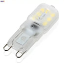 Warm white g9 led corn lights 5 pack for chandeliers bedroom by Decorbites