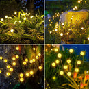 GobekUsa Warm White Solar LED Firework Lights
