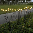GobekUsa Warm White Solar LED Firework Lights
