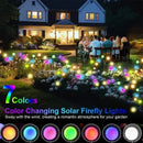 GobekUsa Warm White Solar LED Firework Lights