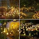 GobekUsa Warm White Solar LED Firework Lights