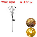 GobekUsa Warm White Solar LED Firework Lights