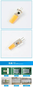GobekUsa G9 LED Glass Bulb 6W-15W 220V COB Light for Constant Power Lighting