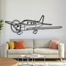 Warrior II Angle Metal Aircraft Wall Art - NCP0401