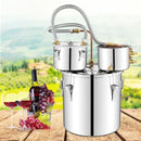 5/10 Gal 22/38 L Water Alcohol Distiller for DIY Whisky by LJGDeals