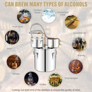 5/10 Gal 22/38 L Water Alcohol Distiller for DIY Whisky by LJGDeals