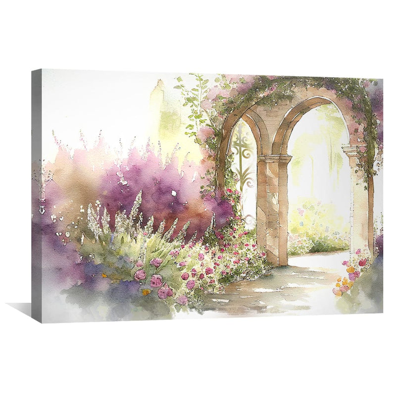 Watercolor Arch Canvas