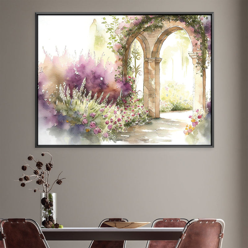 Watercolor Arch Canvas