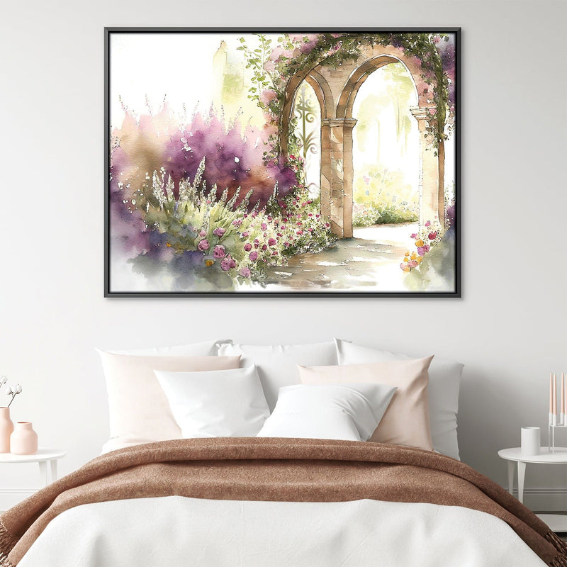 Watercolor Arch Canvas