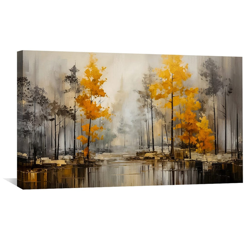 Watercolor Autumn Canvas