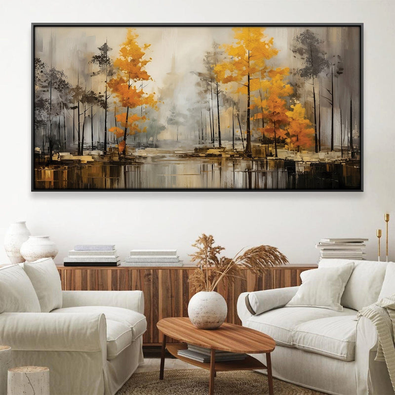 Watercolor Autumn Canvas