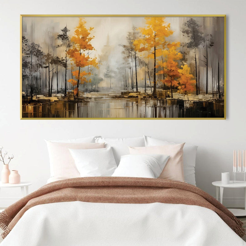 Watercolor Autumn Canvas