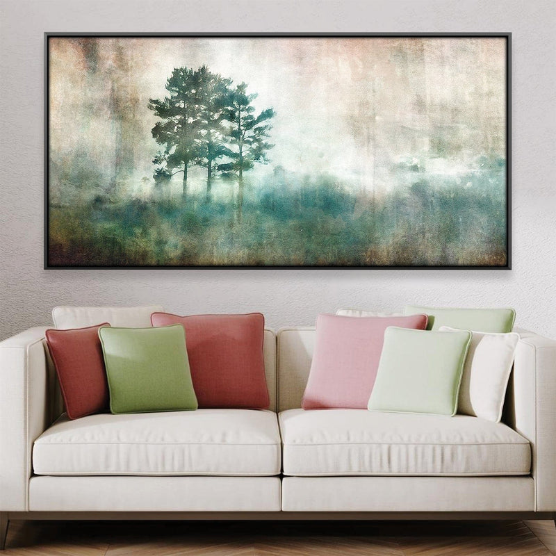 Watercolor Birch Canvas