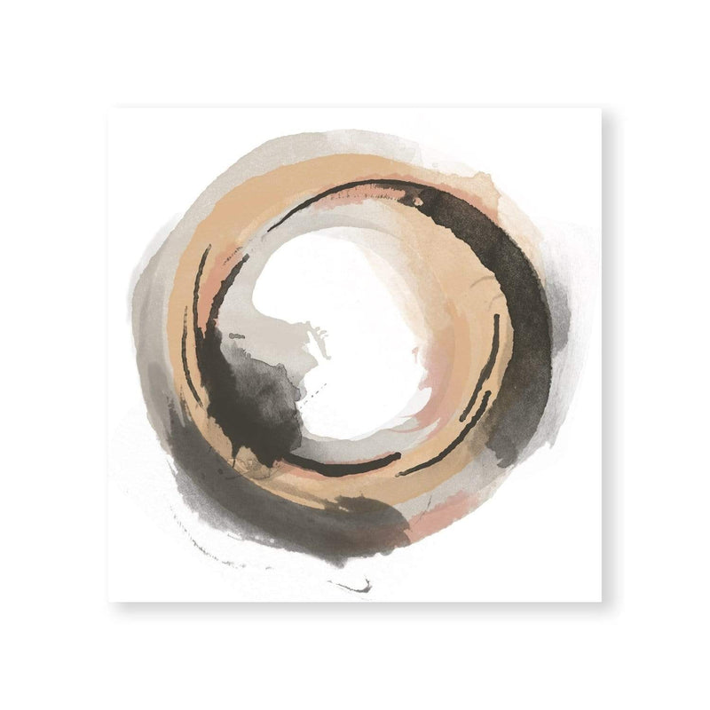 Watercolor Circle Canvas