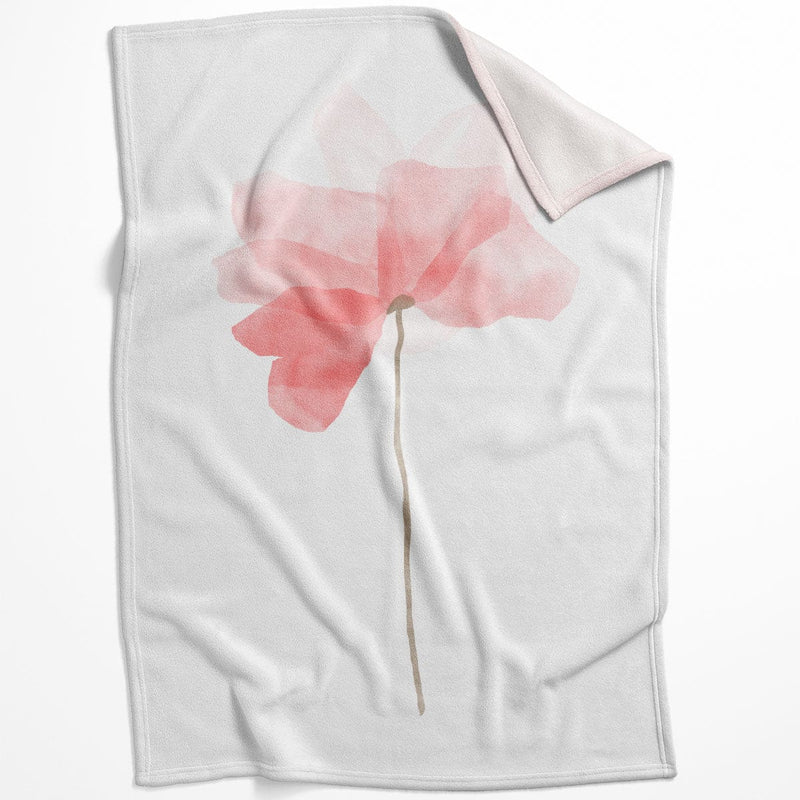 Watercolor Flowers B Blanket