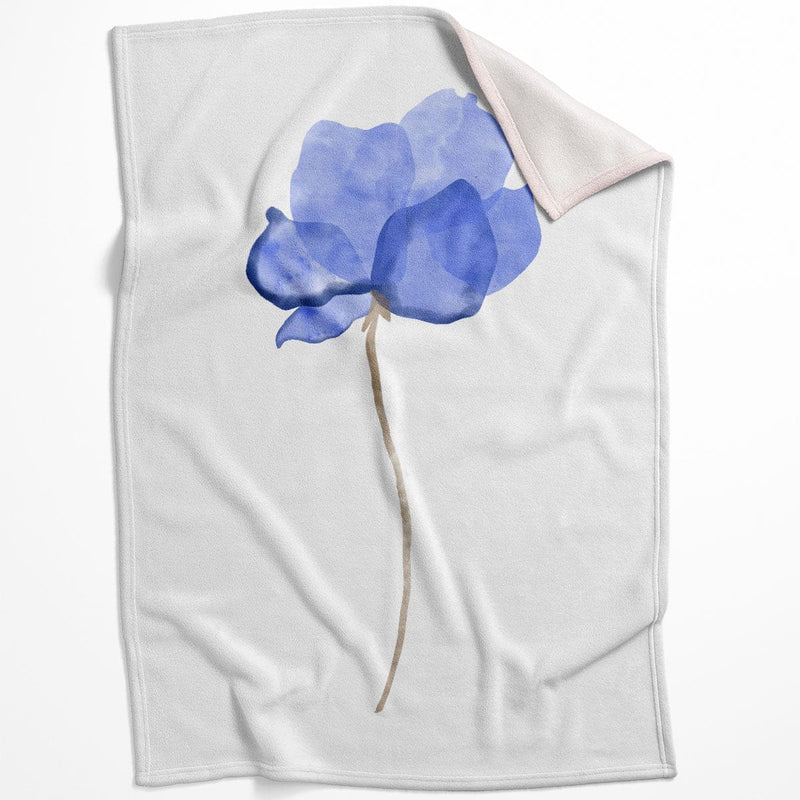 Watercolor Flowers C Blanket