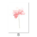 Watercolor Flowers Canvas