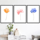 Watercolor Flowers Canvas