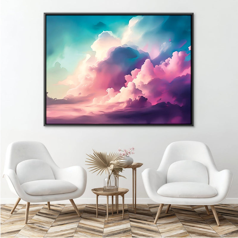 Watercolor Skies Canvas