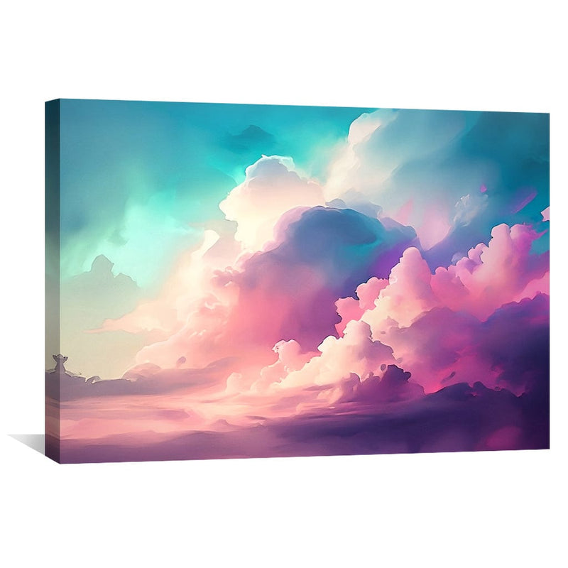 Watercolor Skies Canvas