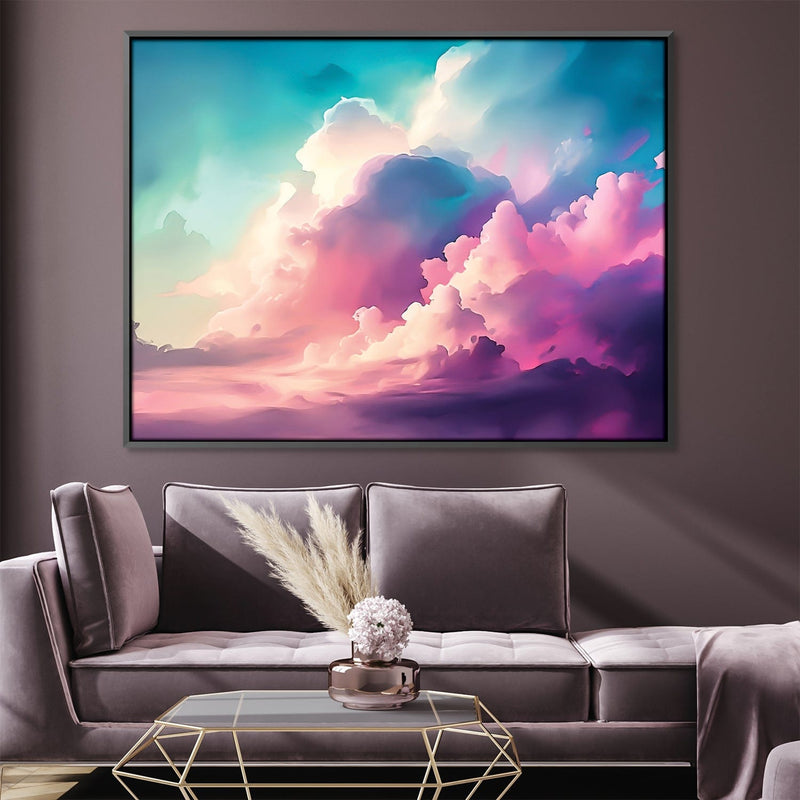 Watercolor Skies Canvas