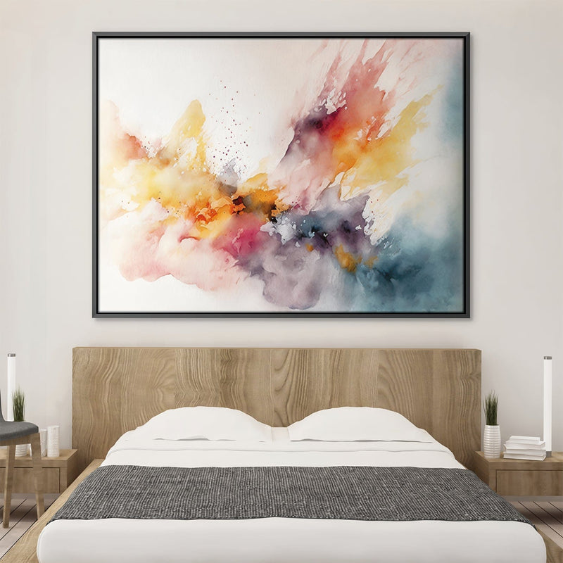 Watercolor Splash Canvas