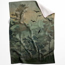 Watercolor Terrain Blanket