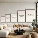 Watercolor Tones Canvas by ClockCanvas