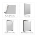 Watercolor Tones Canvas by ClockCanvas