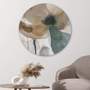 Watercolor Tones Canvas - Circle