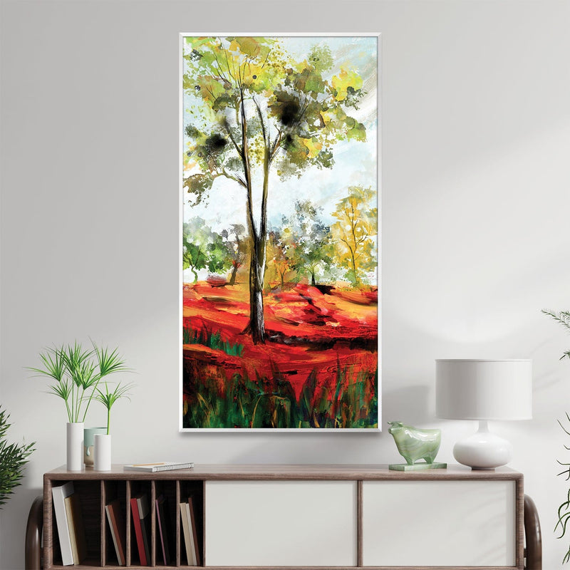 Watercolor Tree Symphony Canvas