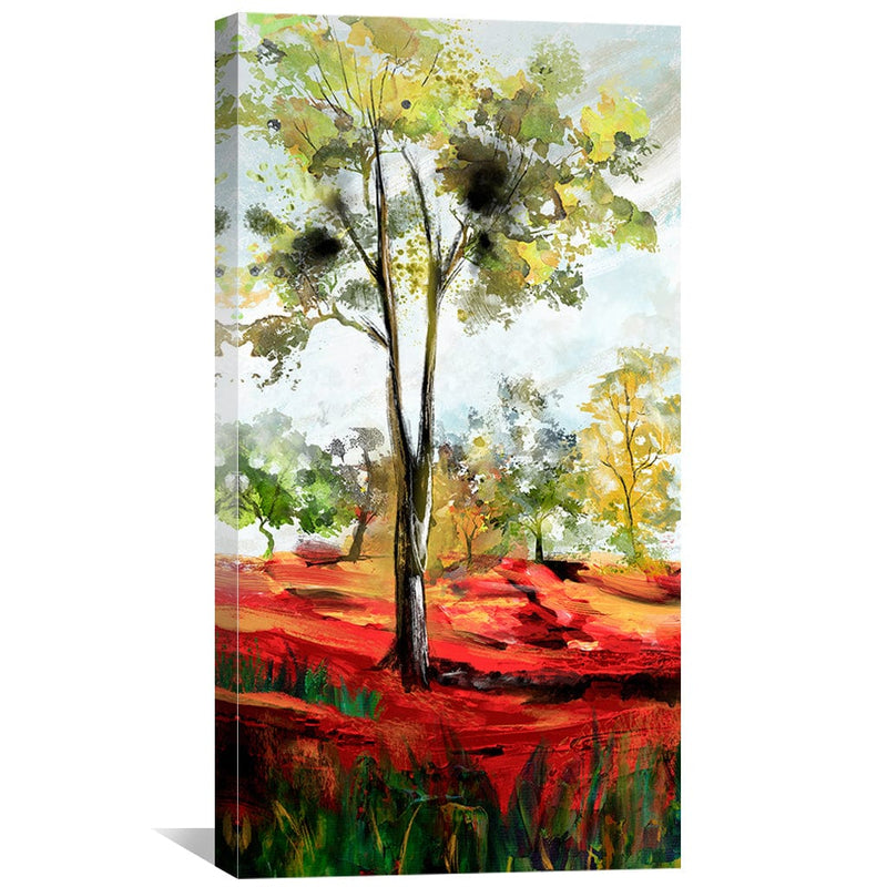 Watercolor Tree Symphony Canvas