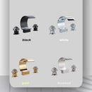 GobekUsa Waterfall Bathroom Basin Faucet - Hot/Cold Mixer