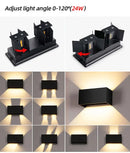 GobekUsa Waterproof Aluminum LED Wall Lamp - Outdoor & Indoor Lighting