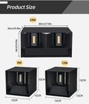 GobekUsa Waterproof Aluminum LED Wall Lamp - Outdoor & Indoor Lighting