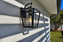 GobekUsa "Waterproof Outdoor Wall Light with Glass Shades"