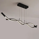 GobekUsa Wave Shaped Aluminum Pendant Lamp - Minimalistic Dining Room Island Lighting