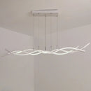 GobekUsa Wave Shaped Aluminum Pendant Lamp - Minimalistic Dining Room Island Lighting