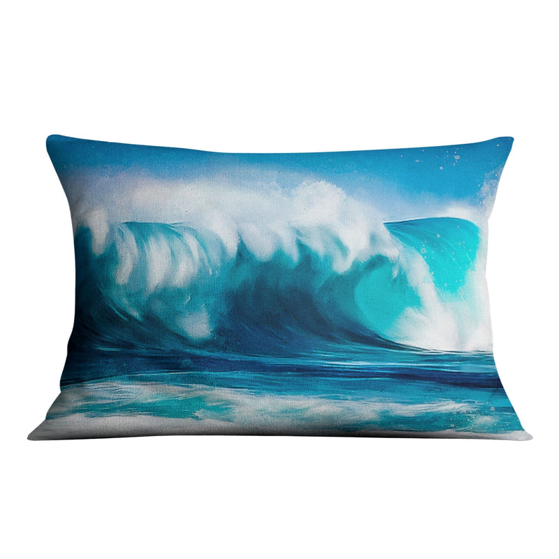 Waves Cushion - Single Panel