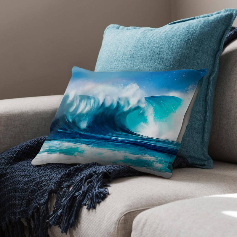 Waves Cushion - Single Panel