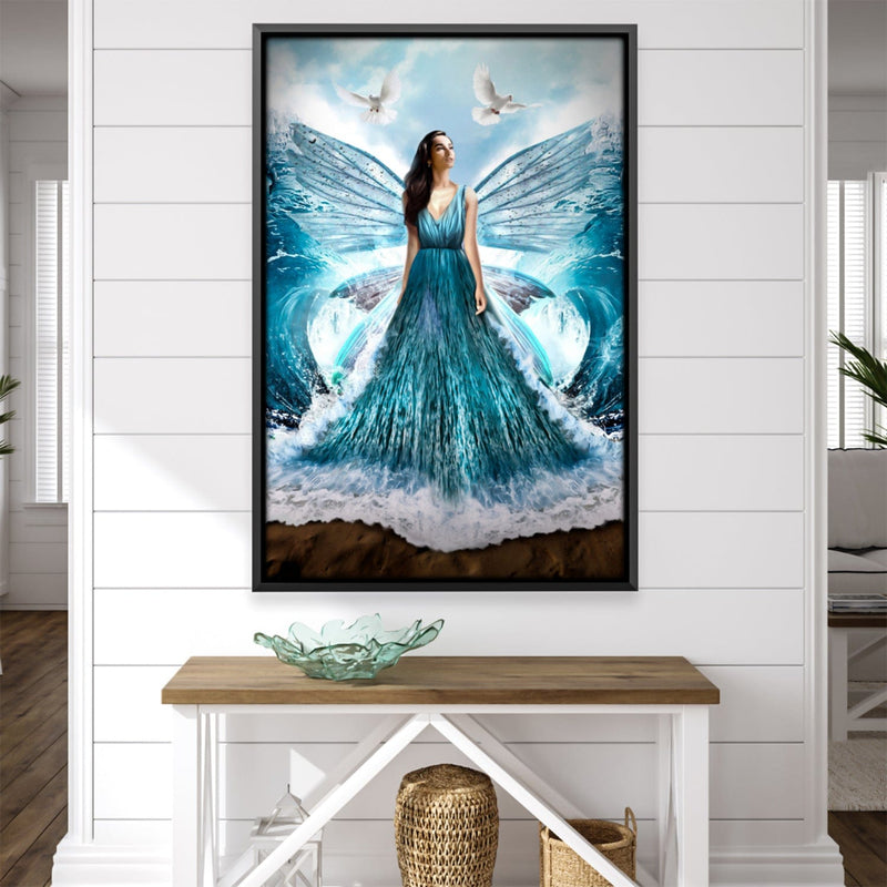 Waves of the Dress Canvas