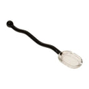 Wavy colorful glass spoon coffee stirring rod kitchen set by Decorbites