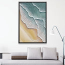 Wavy Shoreline Canvas