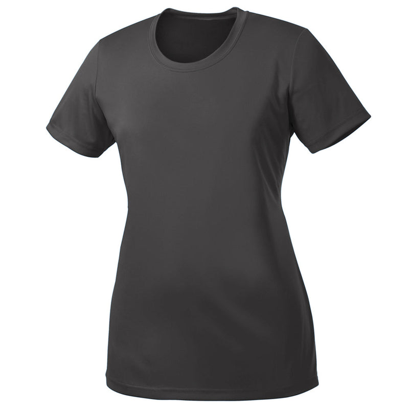 Women's Big Size Port & Company Polyester Performance T-Shirt