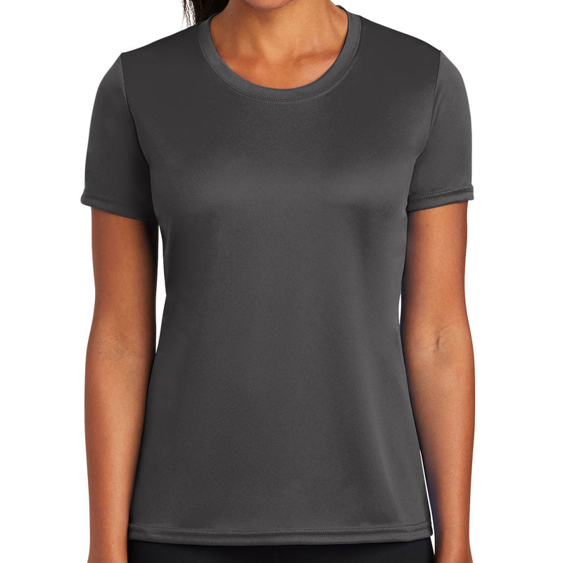 Women's Big Size Port & Company Polyester Performance T-Shirt
