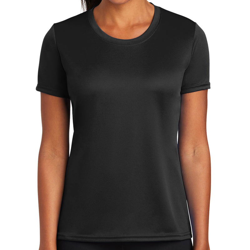 Women's Big Size Port & Company Polyester Performance T-Shirt