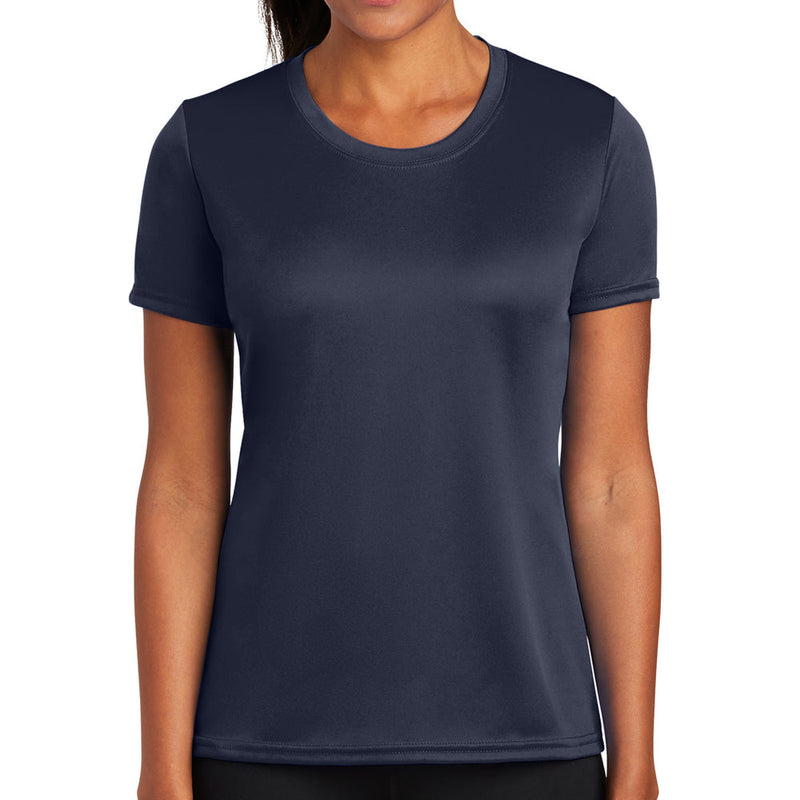 Women's Big Size Port & Company Polyester Performance T-Shirt