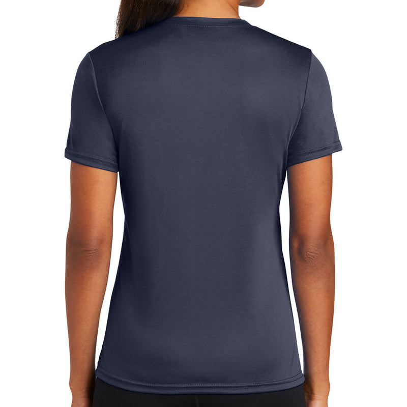 Women's Big Size Port & Company Polyester Performance T-Shirt